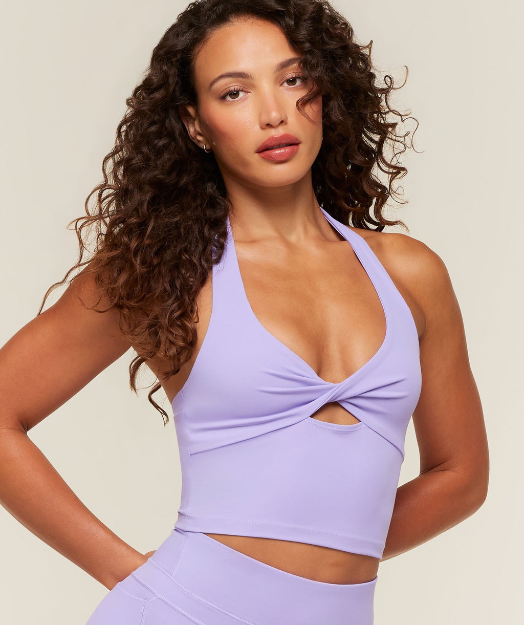 Whitney Twist Front Shelf Tank