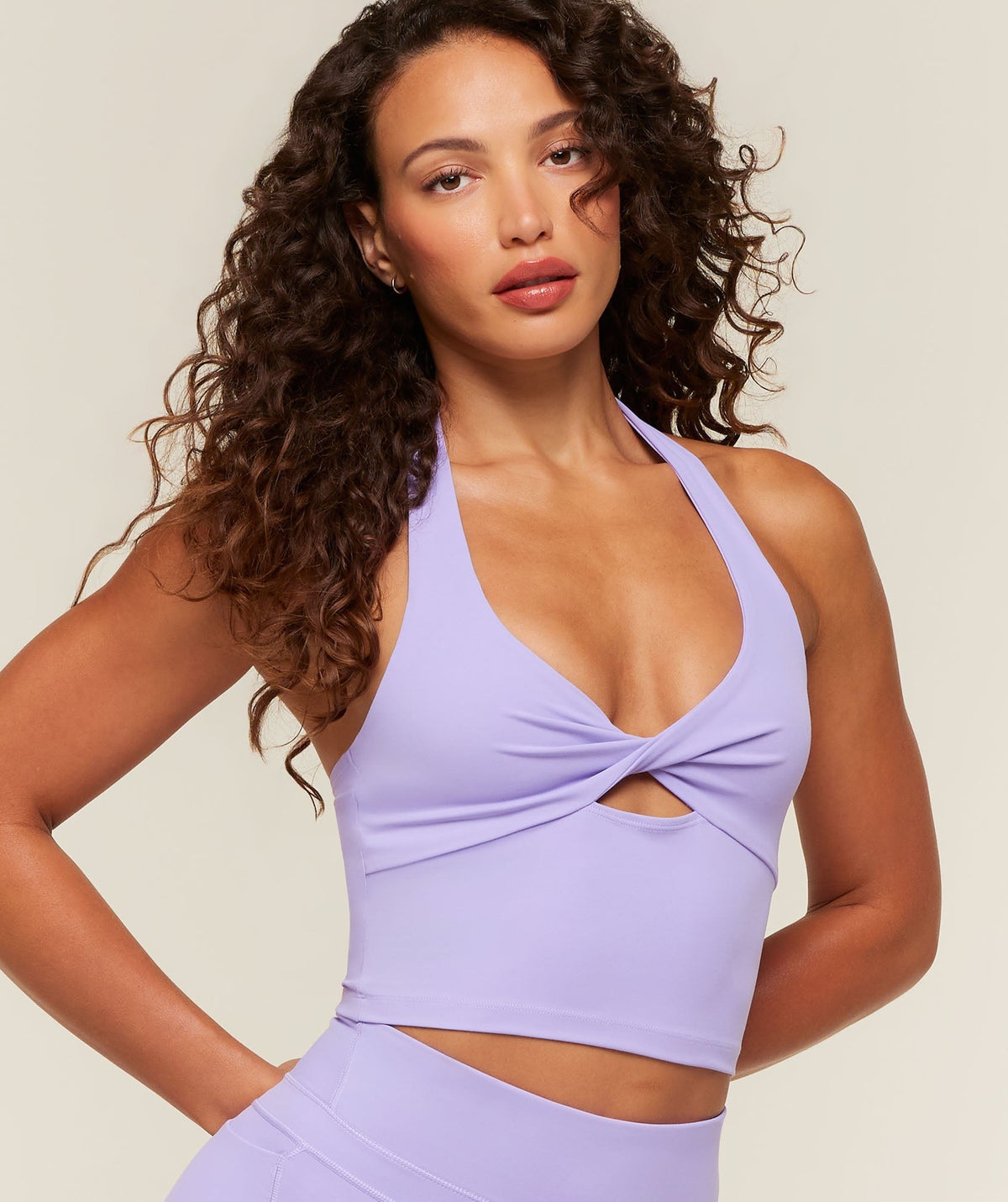 Whitney Twist Front Shelf Tank