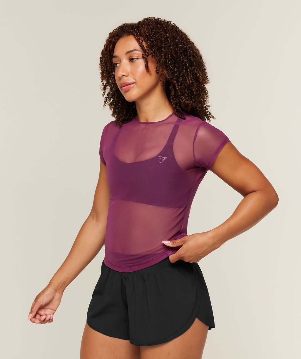 Hybrid Mesh Tee