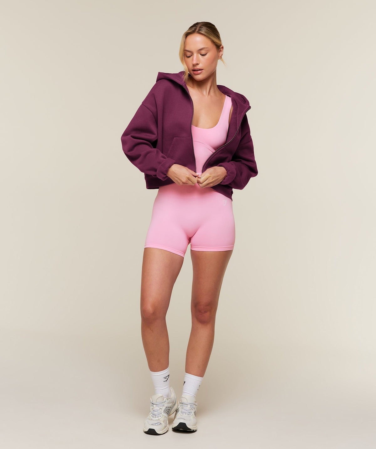 Cosy Luxe Zip Through Hoodie