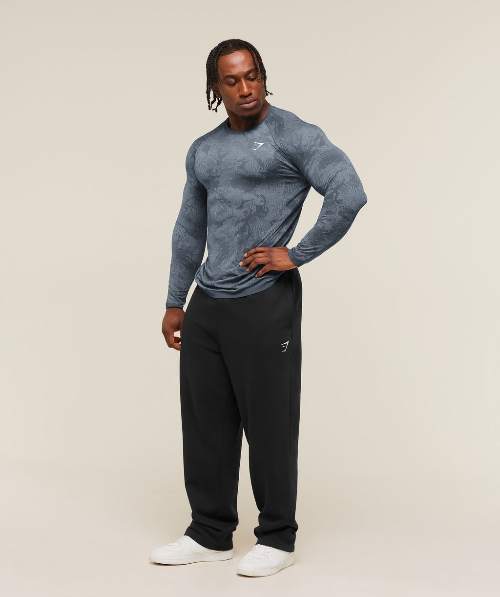 Geo Seamless Long Sleeve Tee
