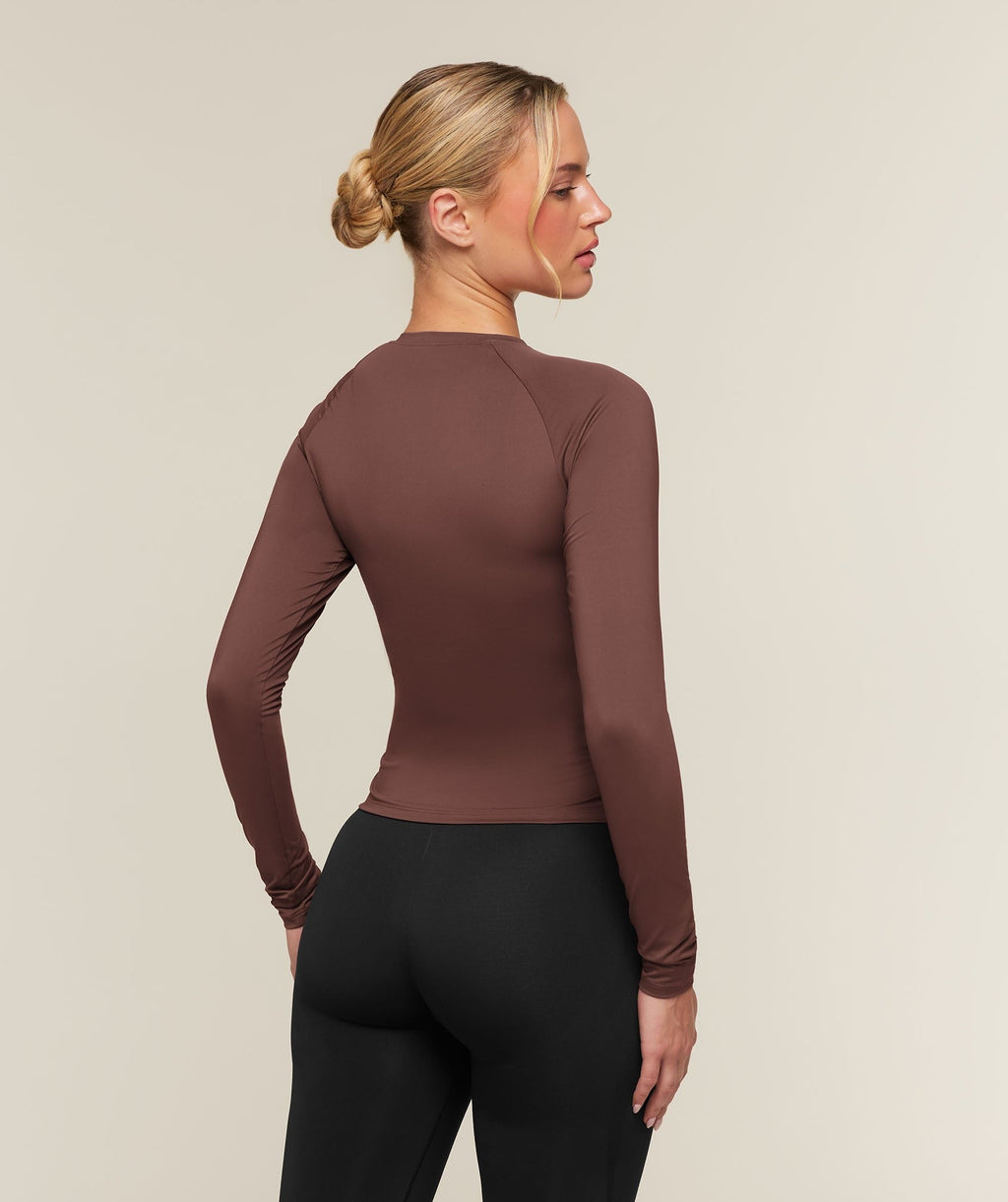 Training Ruche Long Sleeve Top