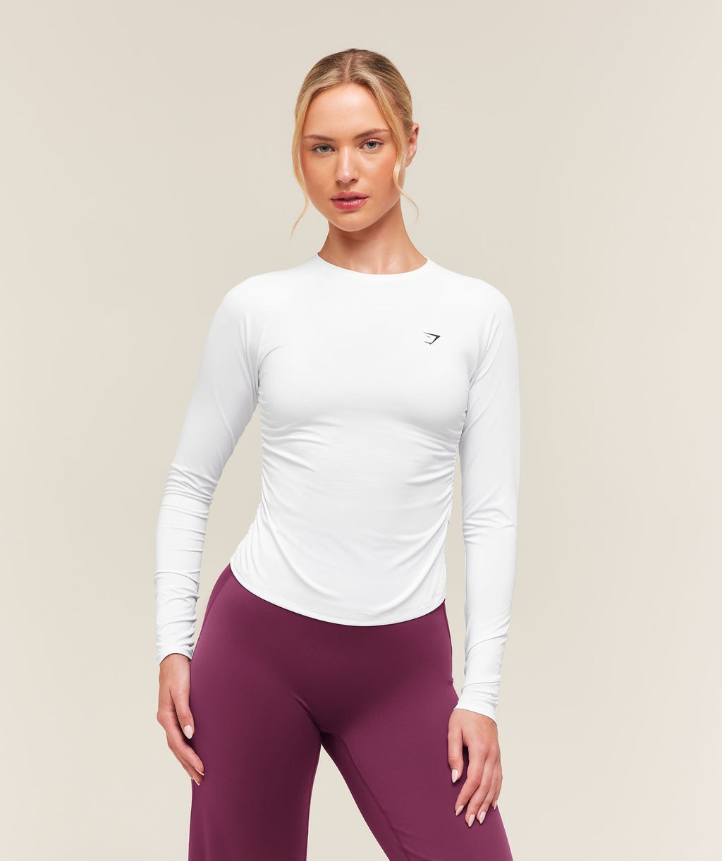 Training Ruche Long Sleeve Top