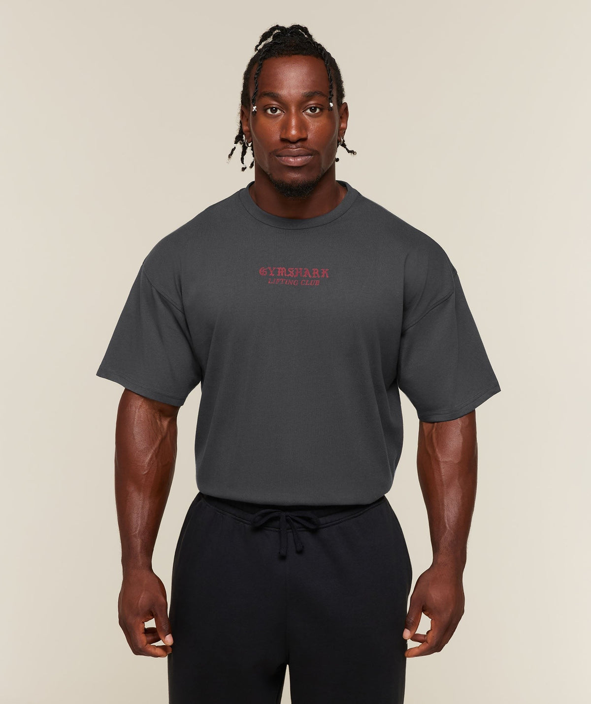 Lifting Statue Graphic Hoodie