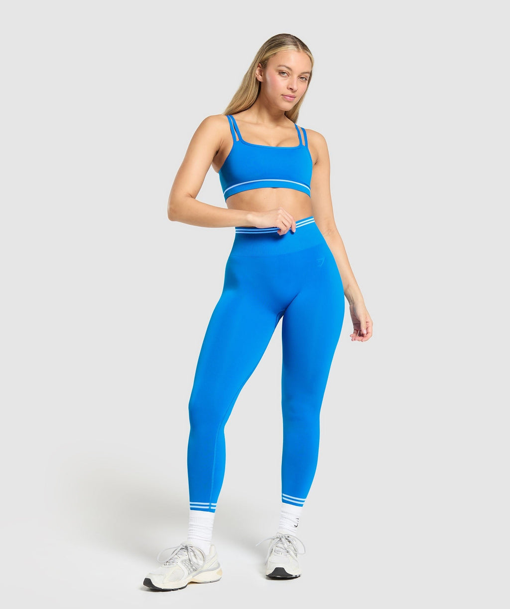 Contrast Seamless Sports Bra