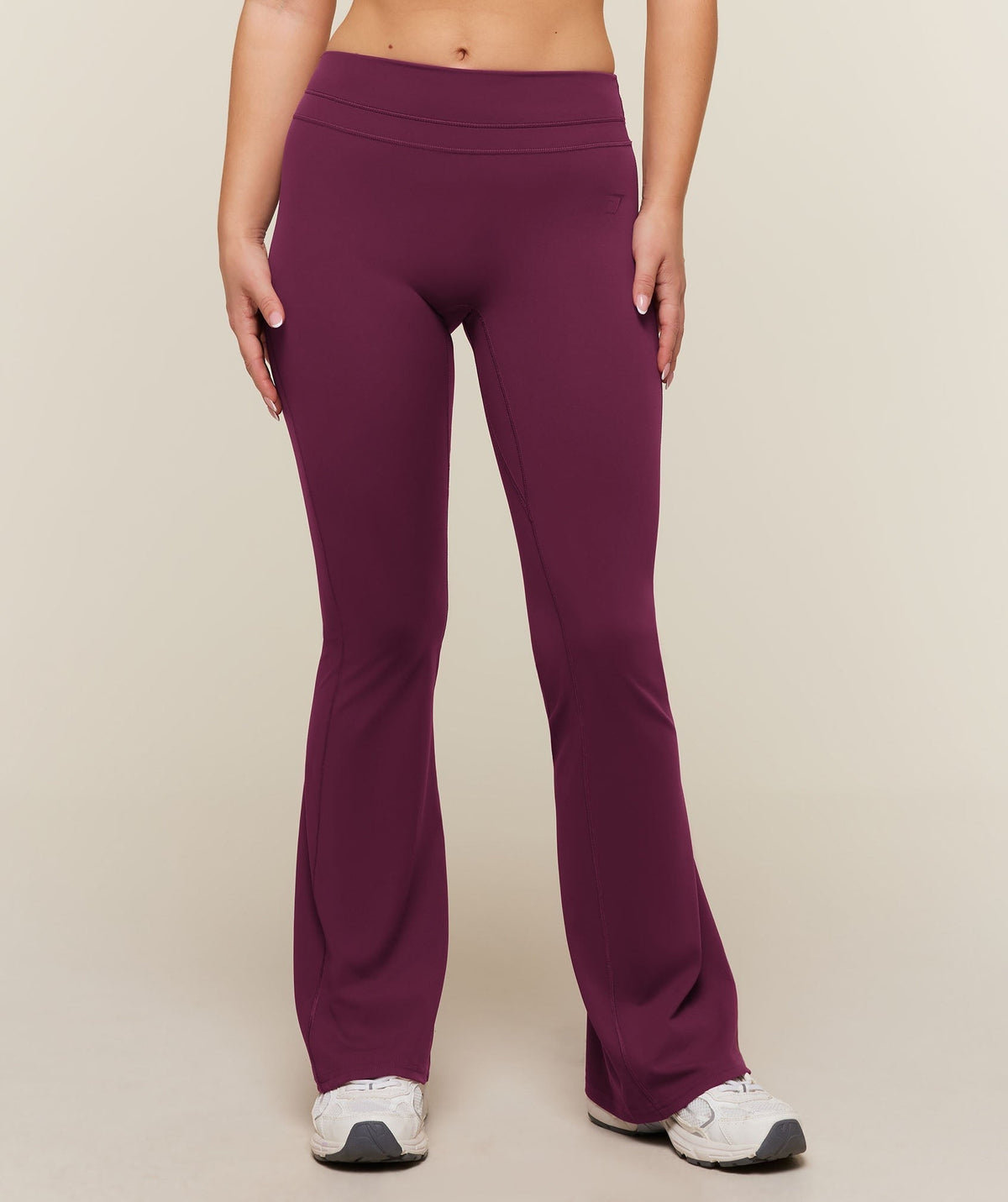 Whitney Mid-Rise Mini Flare Short