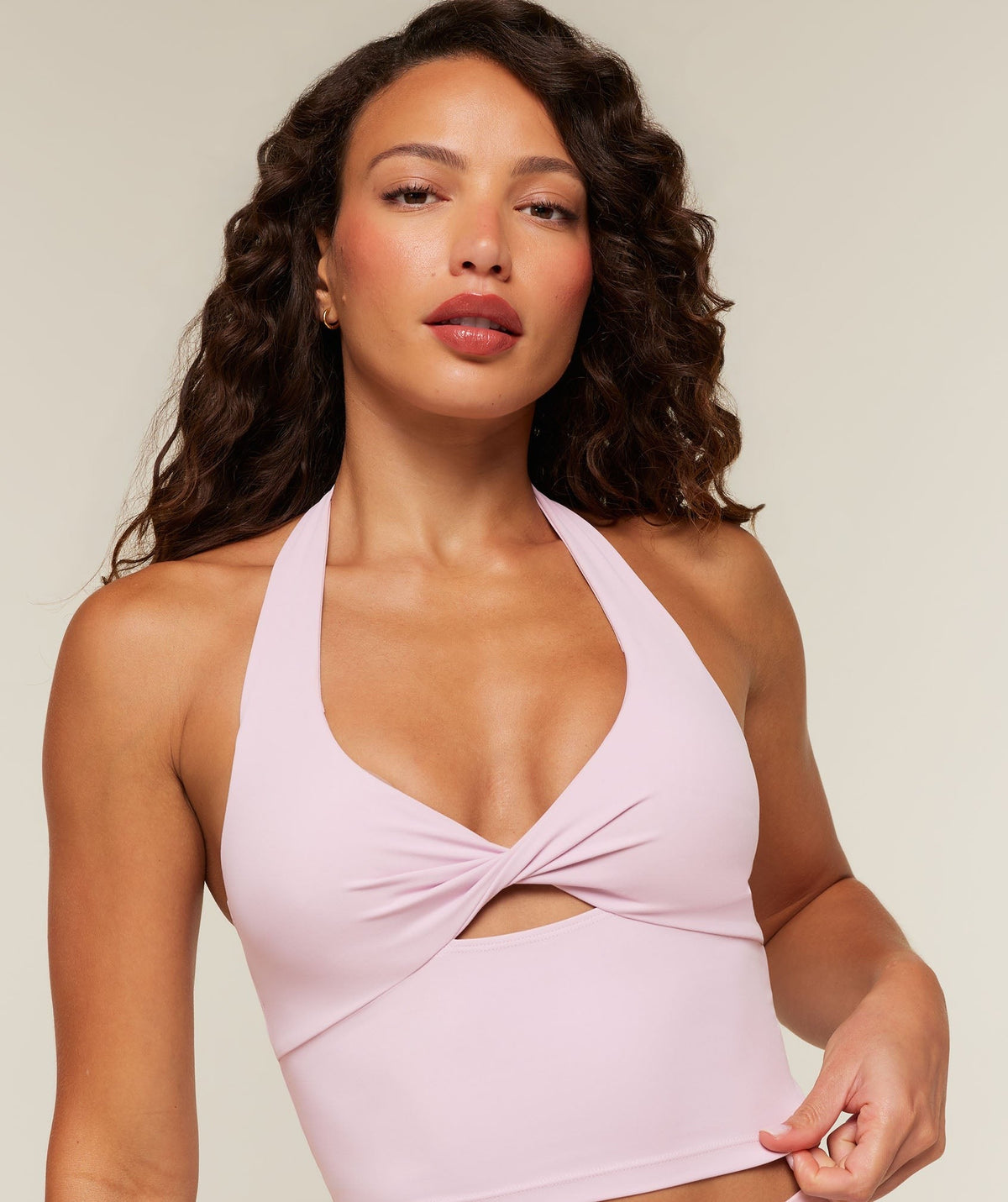 Whitney Twist Front Shelf Tank