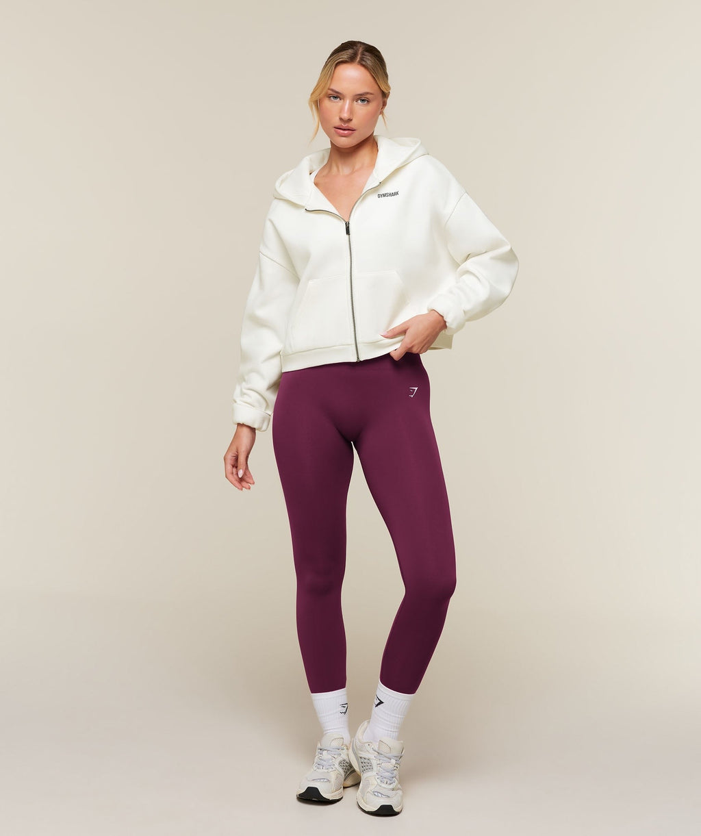 Cosy Luxe Zip Through Hoodie