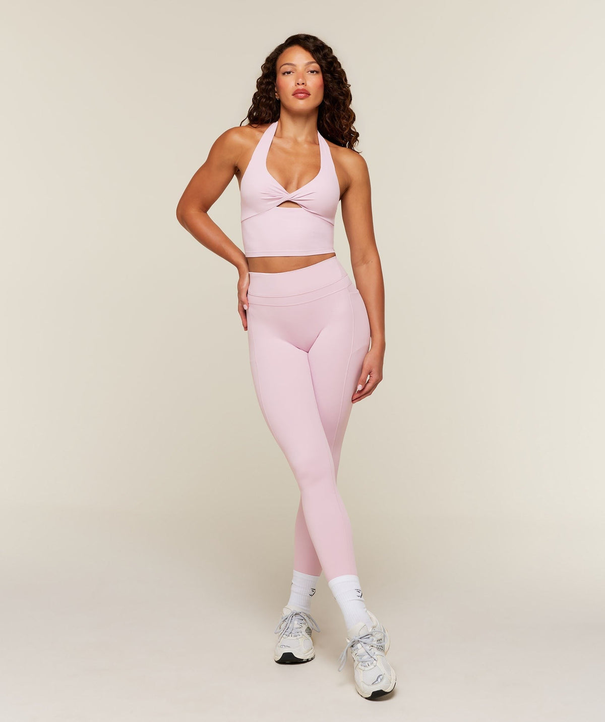 Whitney Twist Front Shelf Tank