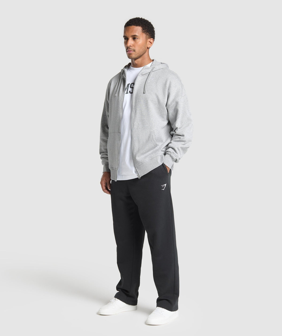 Essential Oversized Zip Up Hoodie