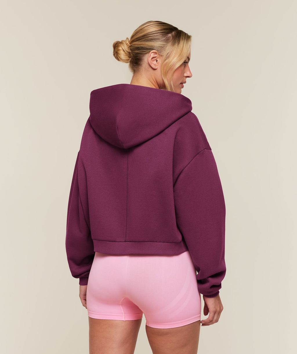Cosy Luxe Zip Through Hoodie