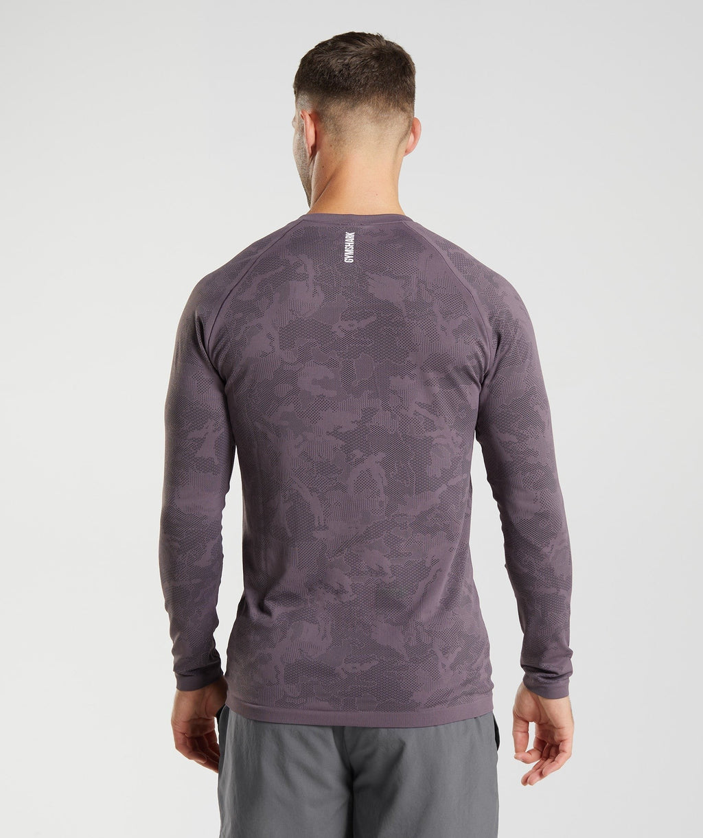 Geo Seamless Long Sleeve Tee
