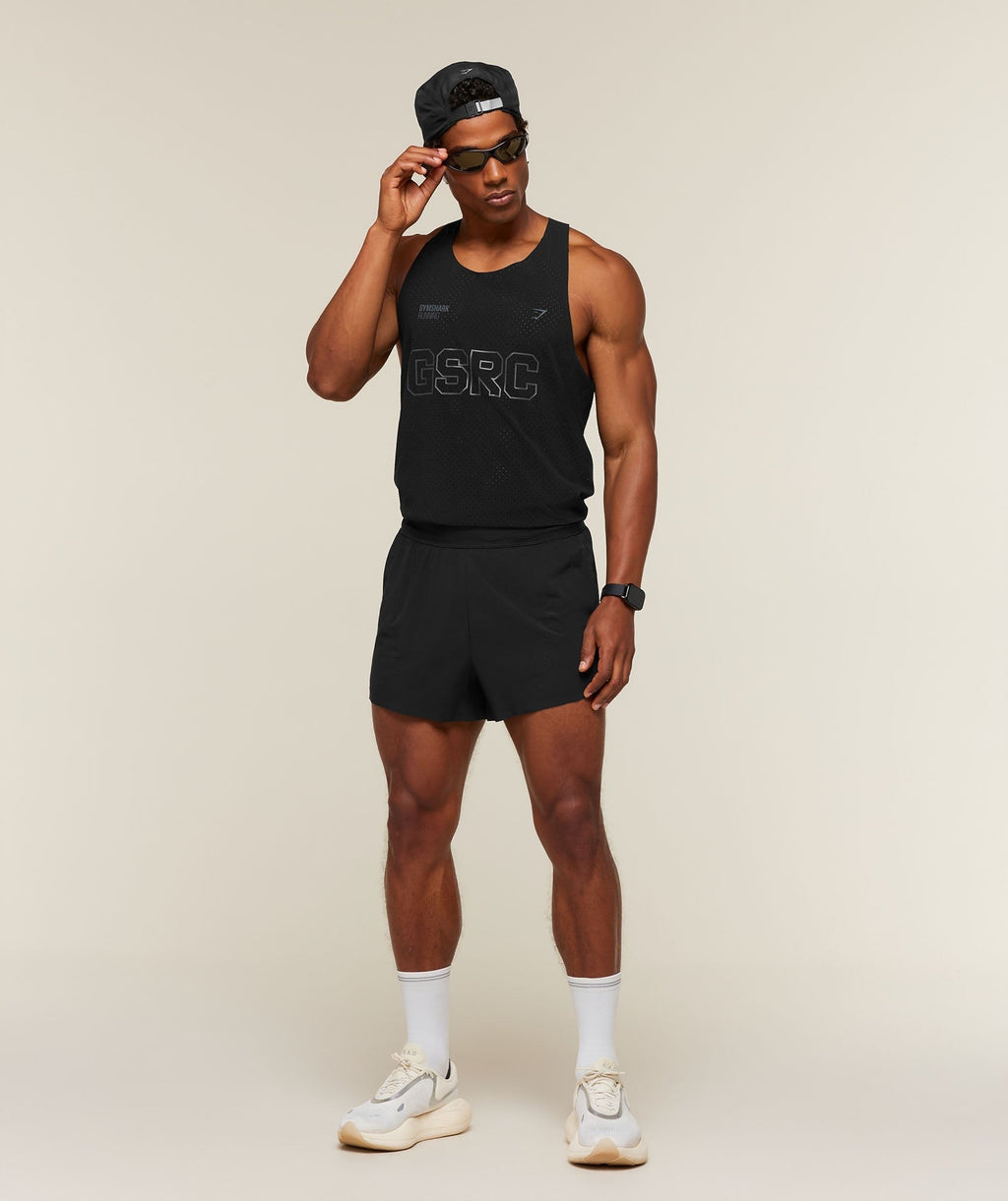 Running Elite High Split Race Day Shorts