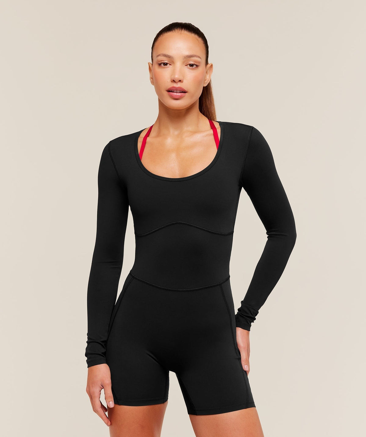 Lifting Dipped Waistband All-In-One