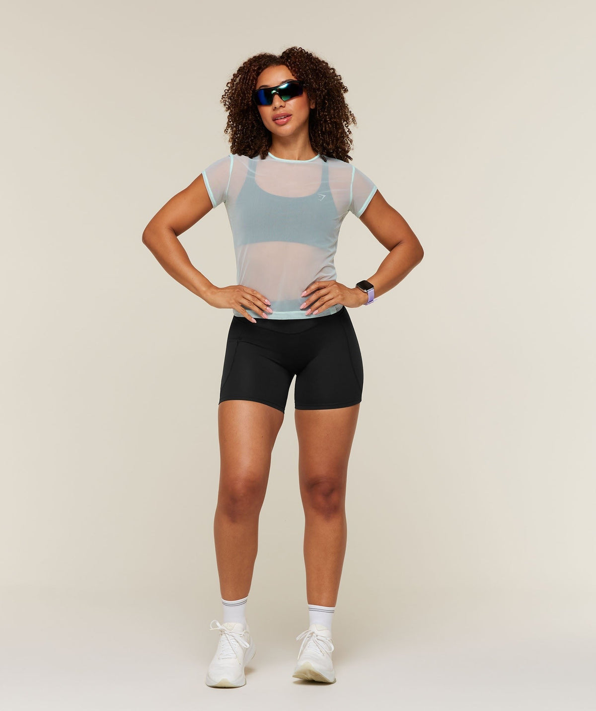 Hybrid Mesh Tee