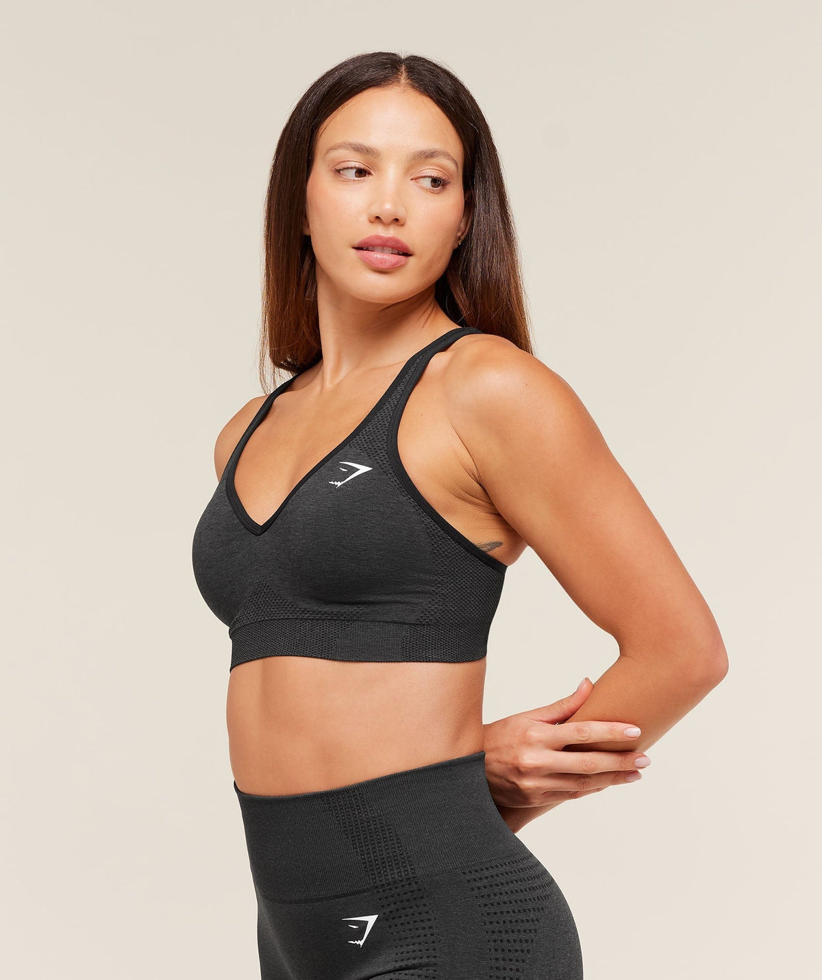 Vital Seamless V Neck Sports Bra