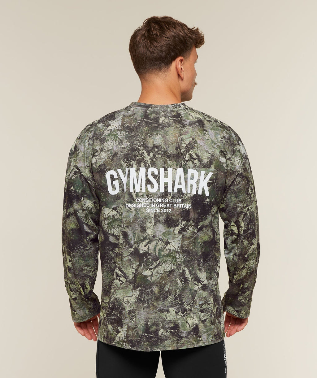Conditioning Club Washed Long Sleeve Tee