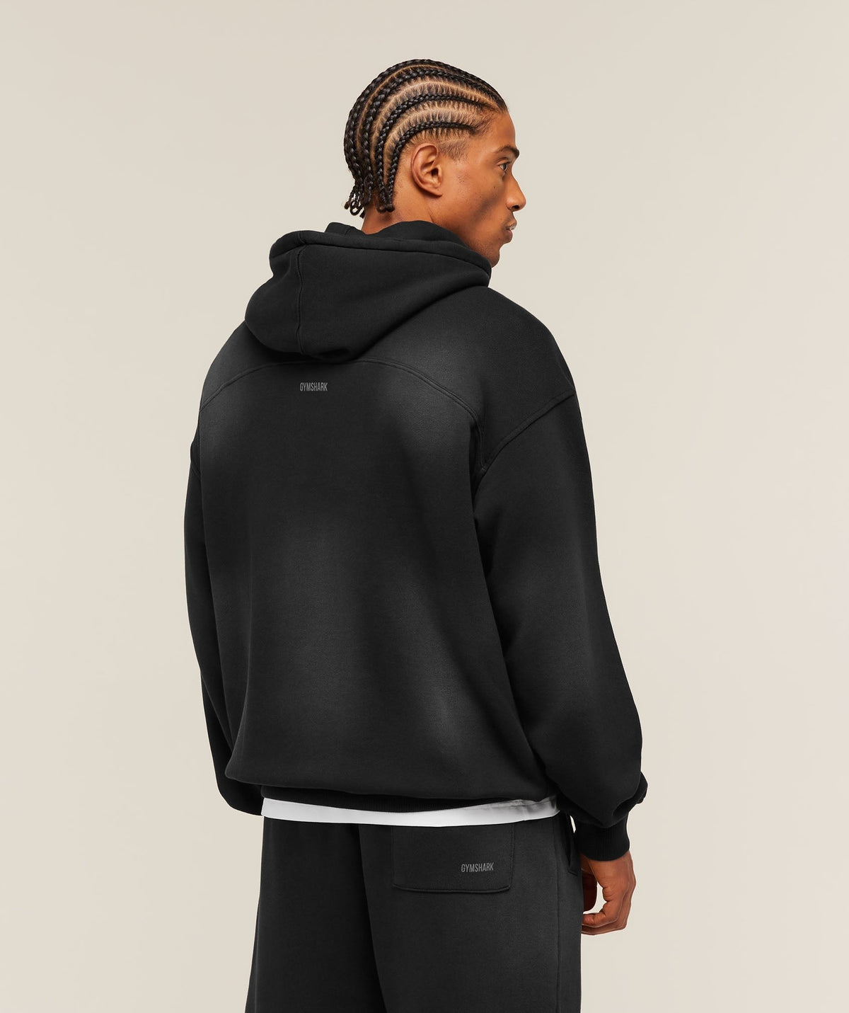 Fade Graphic Zip Through Hoodie